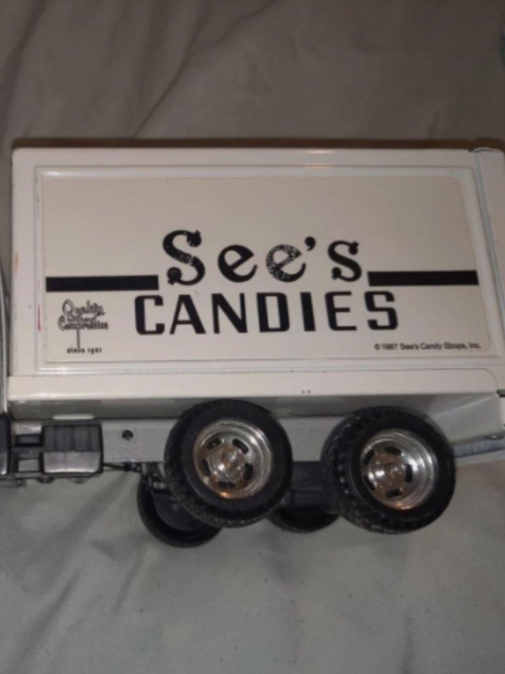 See’s Candies Pressed Steel Truck, ERTL, USA